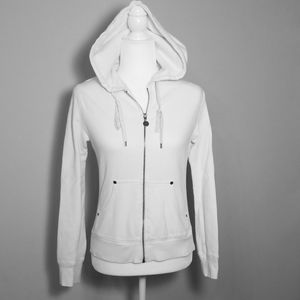 White Hoodie Jacket